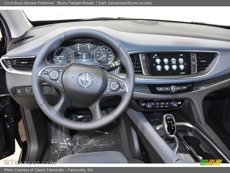 Ebony Twilight Metallic / Dark Galvanized/Ebony Accents 2019 Buick Enclave Preferred