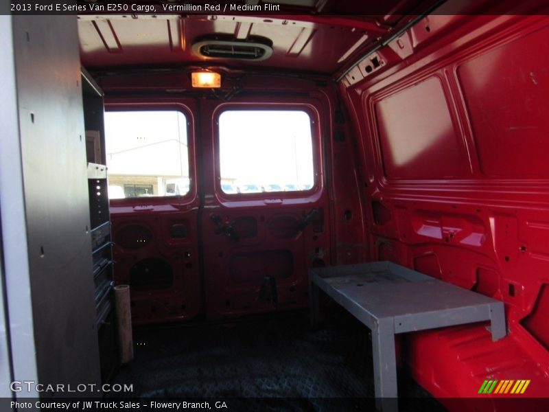 Vermillion Red / Medium Flint 2013 Ford E Series Van E250 Cargo