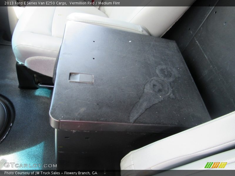 Vermillion Red / Medium Flint 2013 Ford E Series Van E250 Cargo