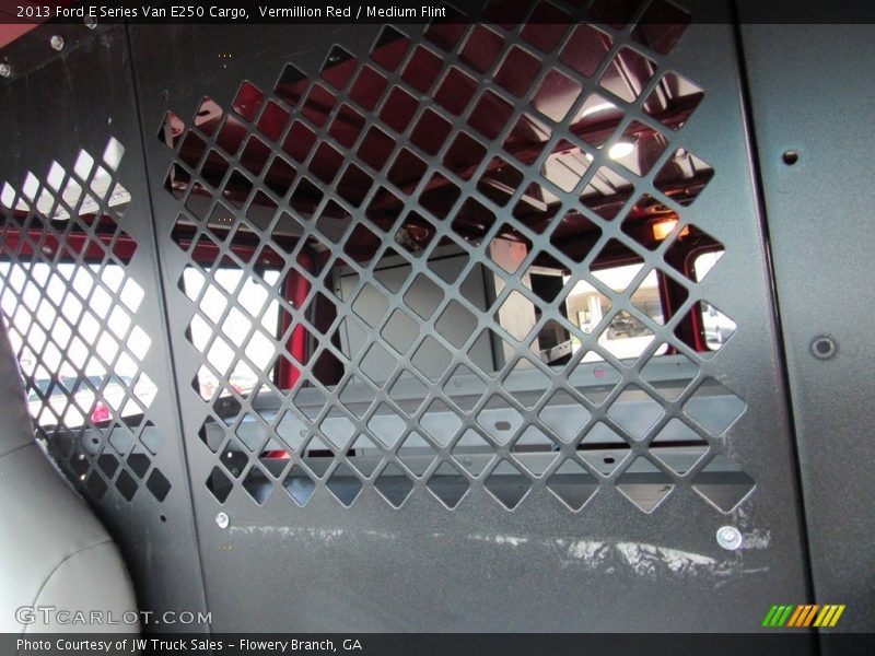 Vermillion Red / Medium Flint 2013 Ford E Series Van E250 Cargo