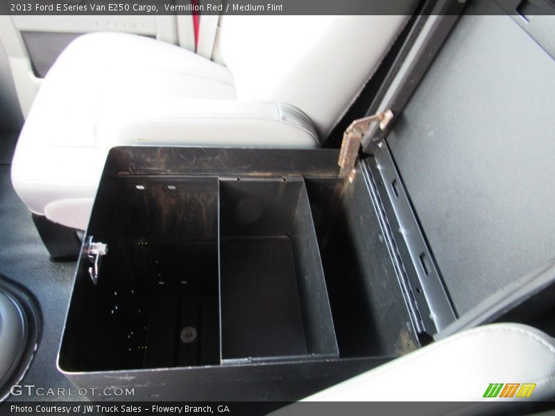 Vermillion Red / Medium Flint 2013 Ford E Series Van E250 Cargo