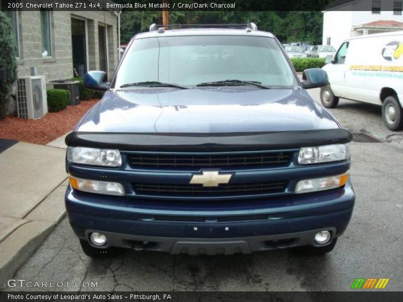 Bermuda Blue Metallic / Gray/Dark Charcoal 2005 Chevrolet Tahoe Z71 4x4