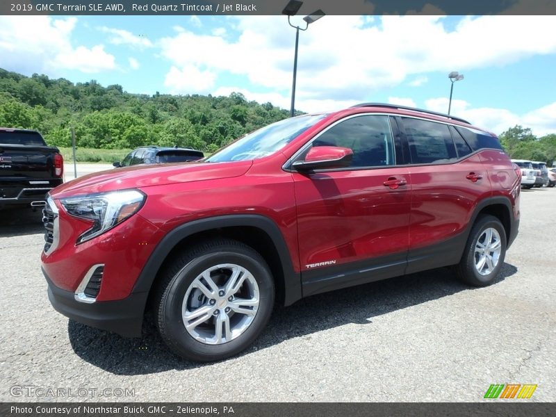 Red Quartz Tintcoat / Jet Black 2019 GMC Terrain SLE AWD