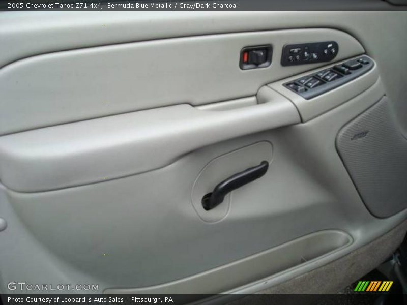 Bermuda Blue Metallic / Gray/Dark Charcoal 2005 Chevrolet Tahoe Z71 4x4