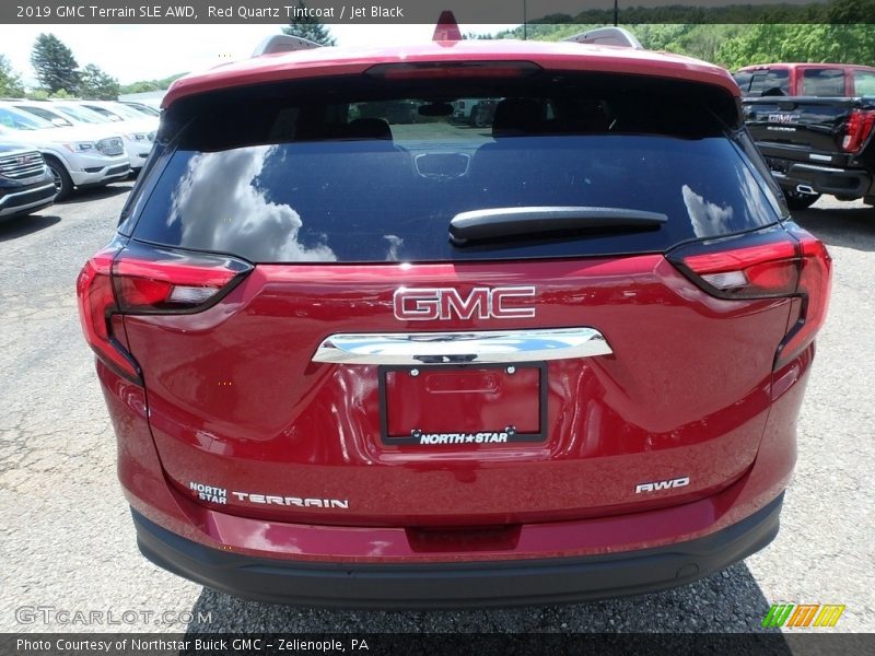 Red Quartz Tintcoat / Jet Black 2019 GMC Terrain SLE AWD