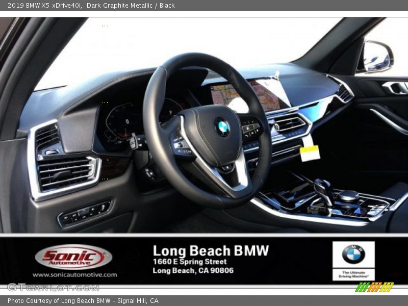 Dark Graphite Metallic / Black 2019 BMW X5 xDrive40i