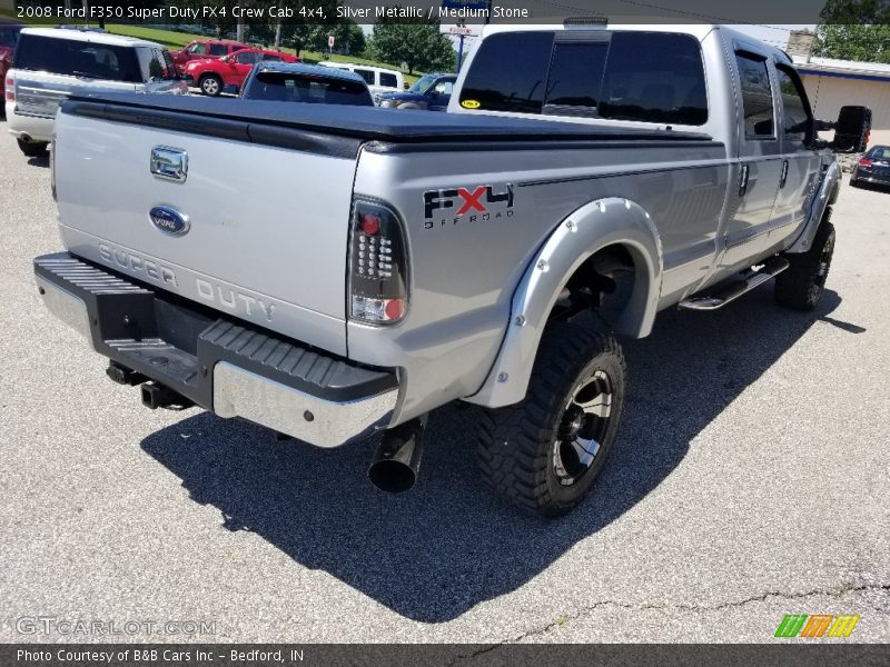 Silver Metallic / Medium Stone 2008 Ford F350 Super Duty FX4 Crew Cab 4x4