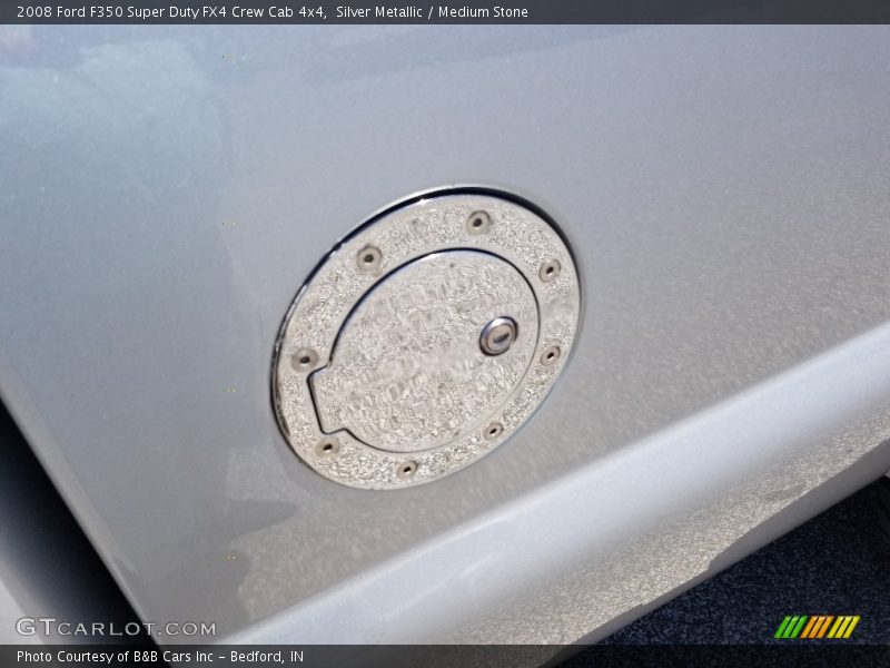 Silver Metallic / Medium Stone 2008 Ford F350 Super Duty FX4 Crew Cab 4x4