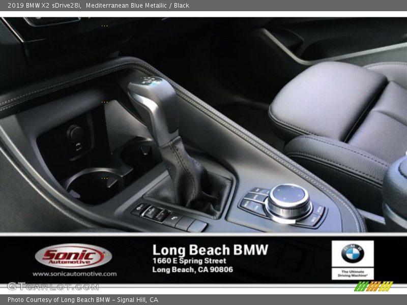 Mediterranean Blue Metallic / Black 2019 BMW X2 sDrive28i
