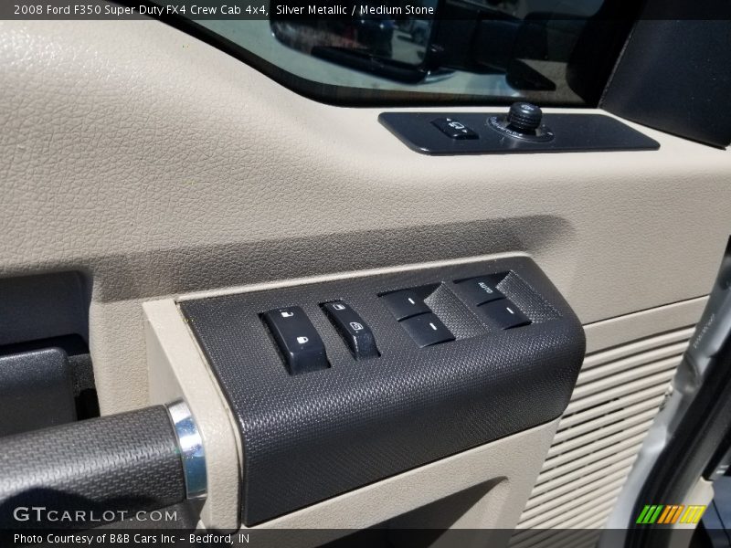Silver Metallic / Medium Stone 2008 Ford F350 Super Duty FX4 Crew Cab 4x4