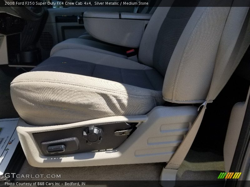 Silver Metallic / Medium Stone 2008 Ford F350 Super Duty FX4 Crew Cab 4x4