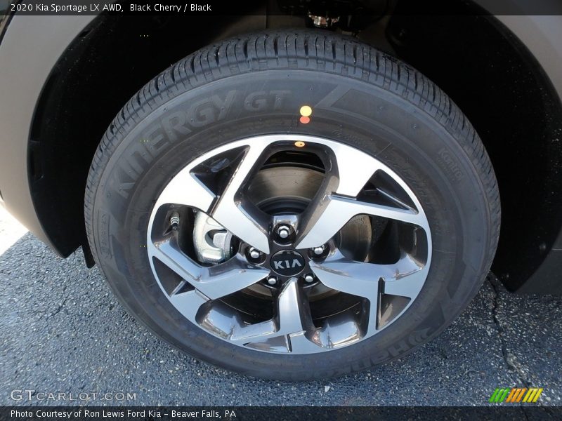 Black Cherry / Black 2020 Kia Sportage LX AWD