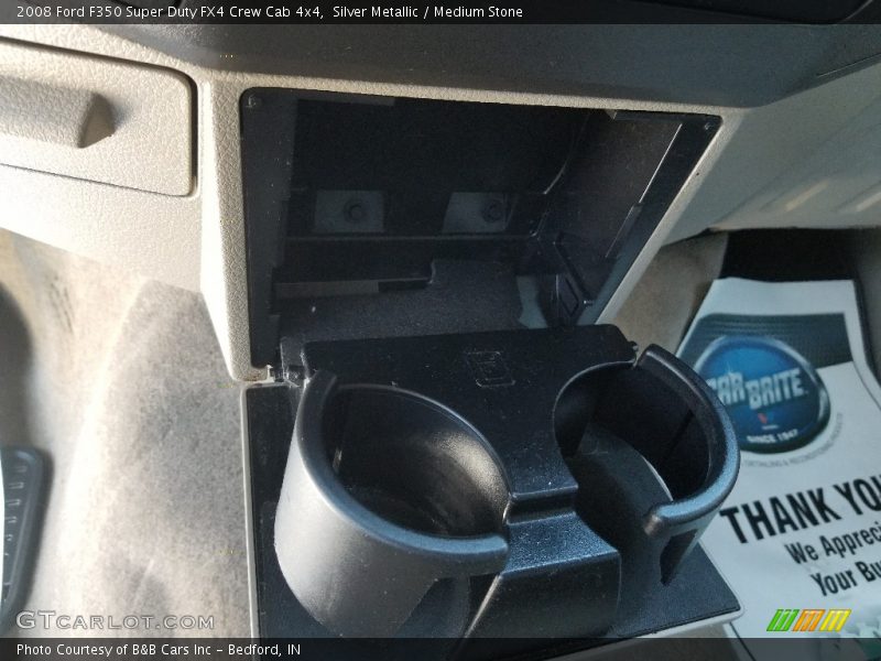 Silver Metallic / Medium Stone 2008 Ford F350 Super Duty FX4 Crew Cab 4x4