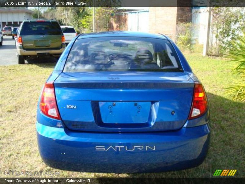 Pacific Blue / Gray 2005 Saturn ION 2 Sedan