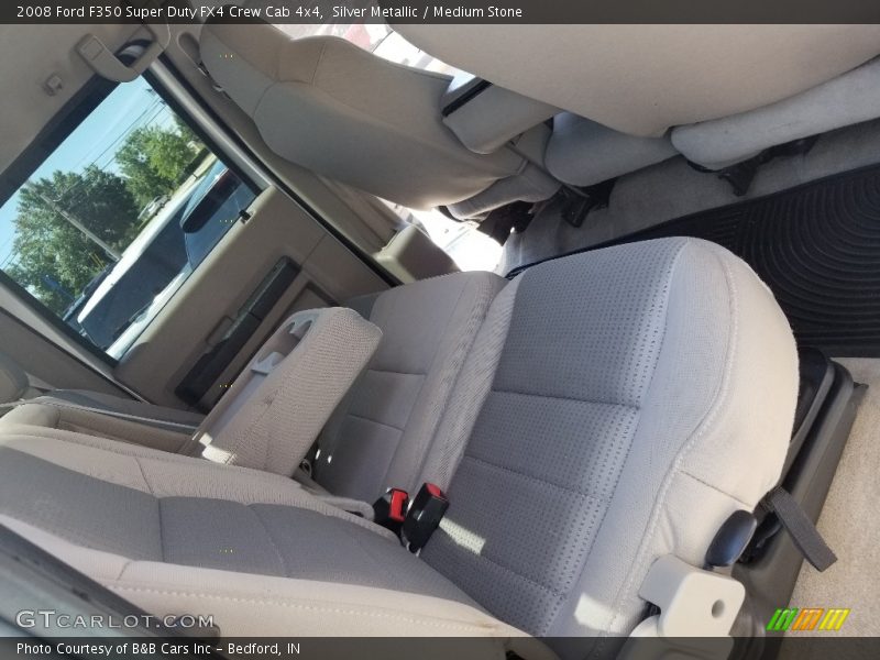 Silver Metallic / Medium Stone 2008 Ford F350 Super Duty FX4 Crew Cab 4x4