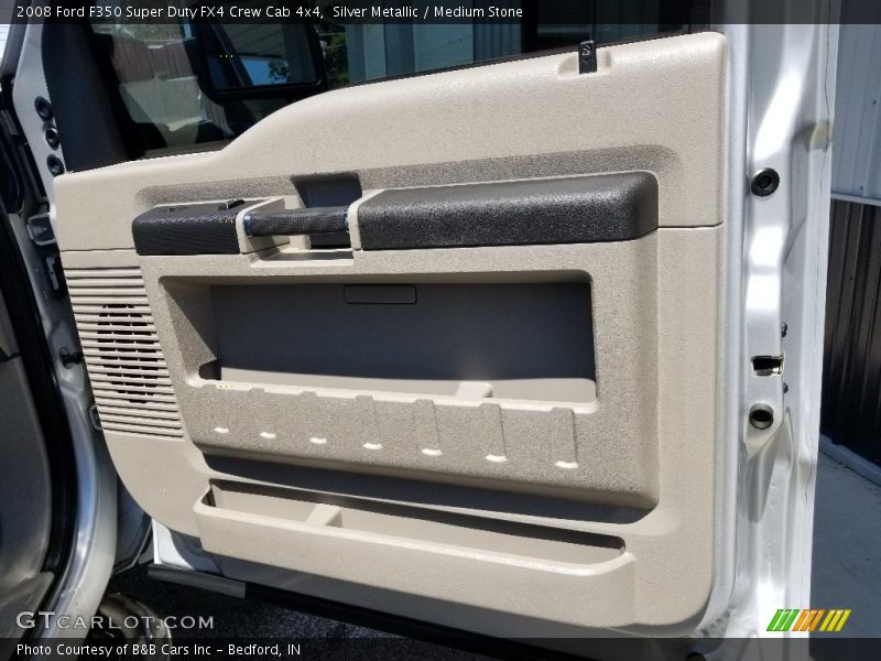 Silver Metallic / Medium Stone 2008 Ford F350 Super Duty FX4 Crew Cab 4x4