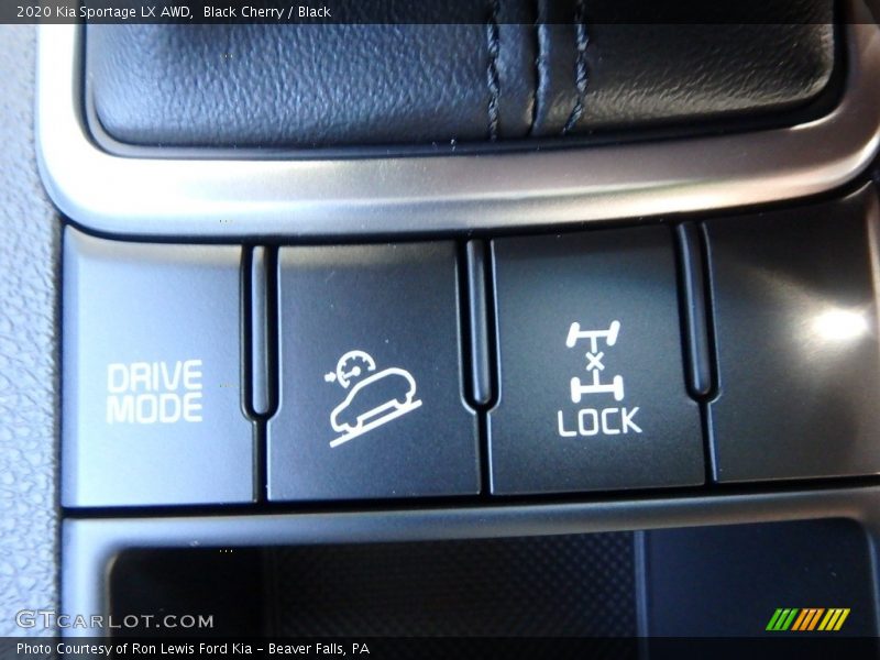 Black Cherry / Black 2020 Kia Sportage LX AWD