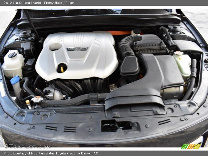 Ebony Black / Beige 2012 Kia Optima Hybrid