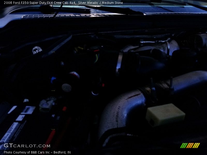 Silver Metallic / Medium Stone 2008 Ford F350 Super Duty FX4 Crew Cab 4x4