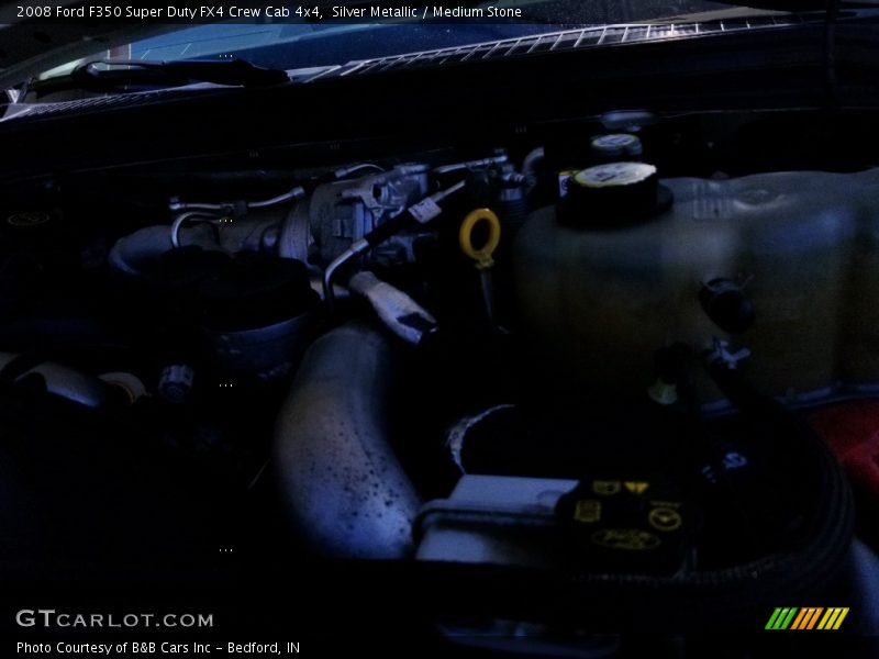 Silver Metallic / Medium Stone 2008 Ford F350 Super Duty FX4 Crew Cab 4x4
