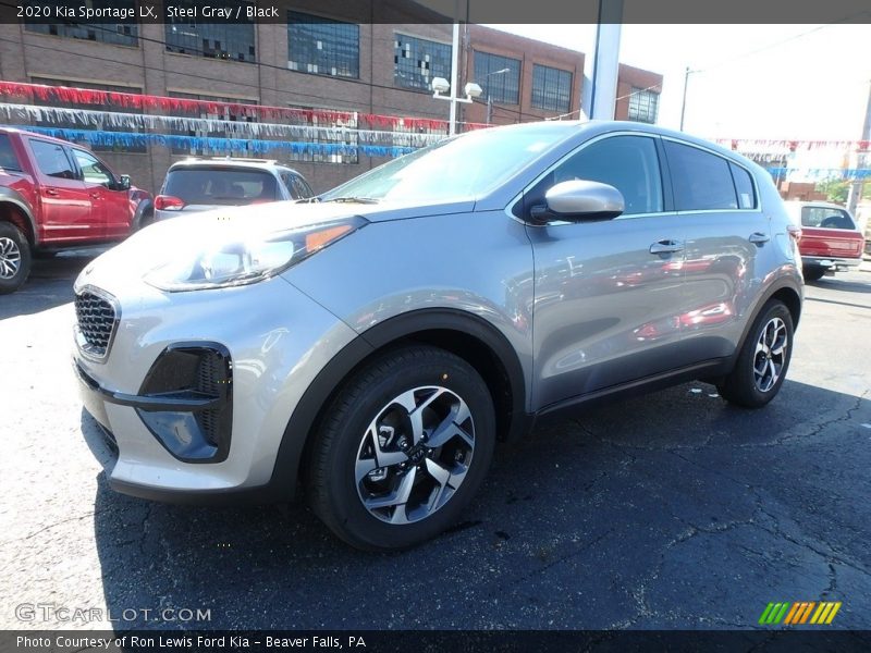 Steel Gray / Black 2020 Kia Sportage LX