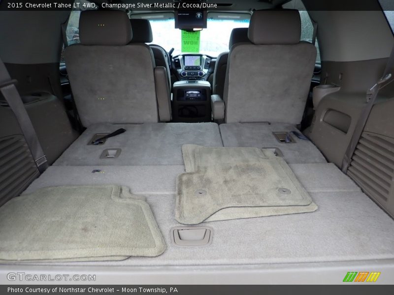 Champagne Silver Metallic / Cocoa/Dune 2015 Chevrolet Tahoe LT 4WD