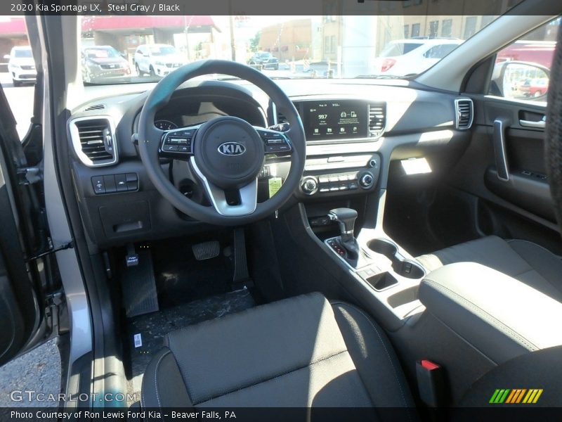 Steel Gray / Black 2020 Kia Sportage LX