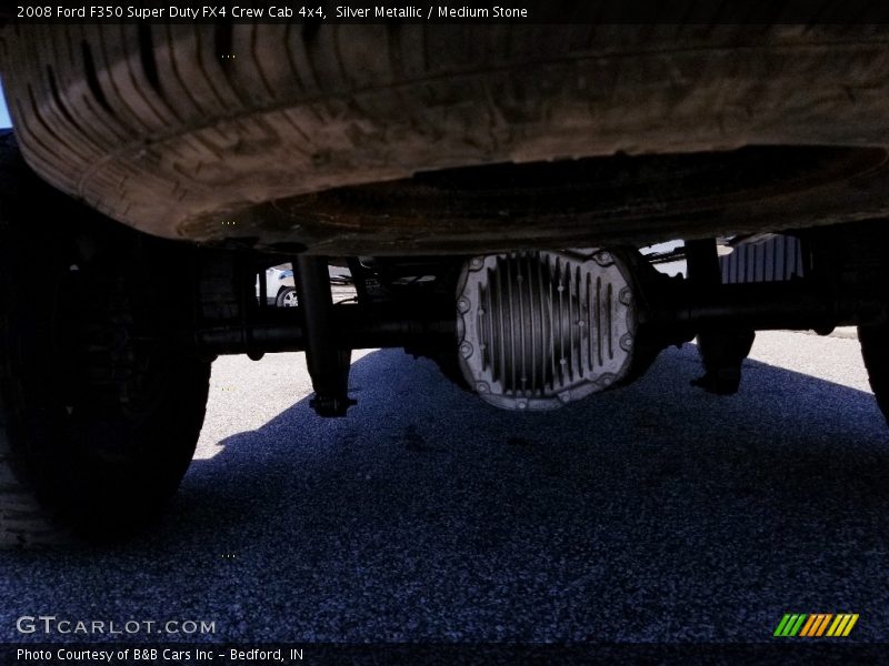 Silver Metallic / Medium Stone 2008 Ford F350 Super Duty FX4 Crew Cab 4x4