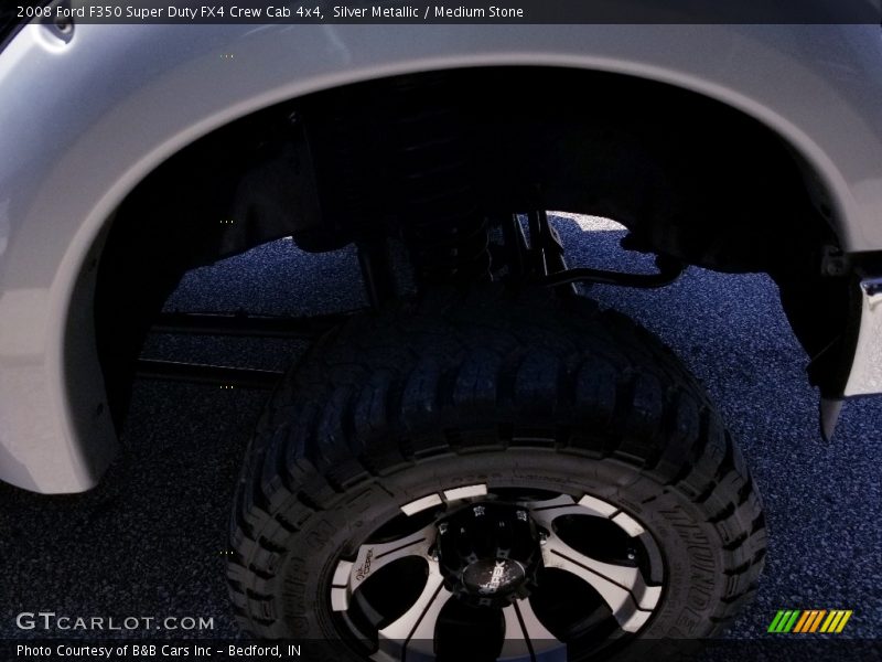 Silver Metallic / Medium Stone 2008 Ford F350 Super Duty FX4 Crew Cab 4x4