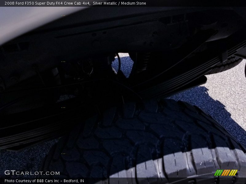 Silver Metallic / Medium Stone 2008 Ford F350 Super Duty FX4 Crew Cab 4x4