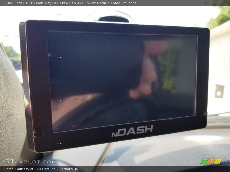 Silver Metallic / Medium Stone 2008 Ford F350 Super Duty FX4 Crew Cab 4x4