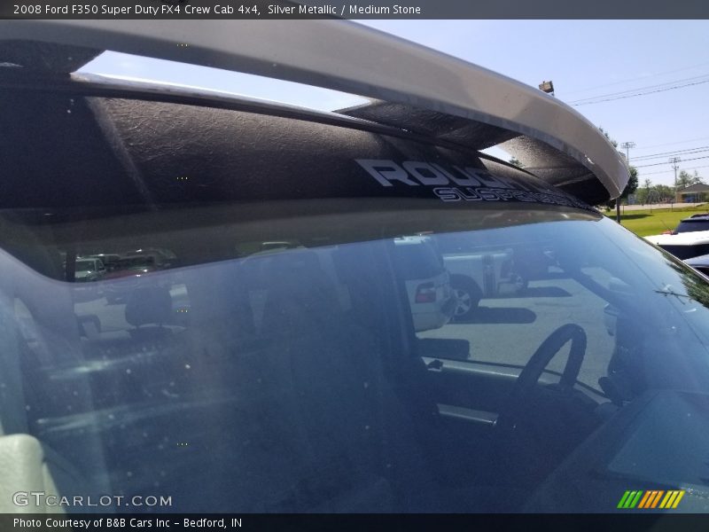 Silver Metallic / Medium Stone 2008 Ford F350 Super Duty FX4 Crew Cab 4x4
