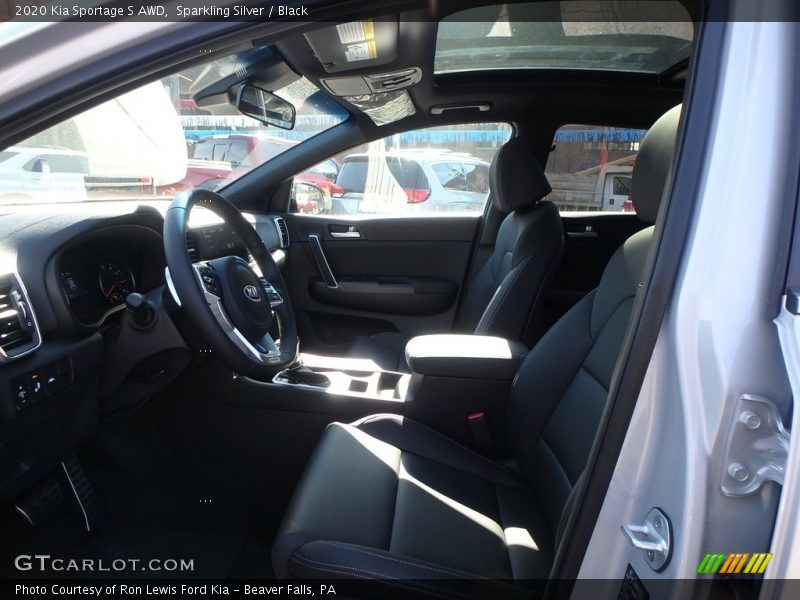 Sparkling Silver / Black 2020 Kia Sportage S AWD