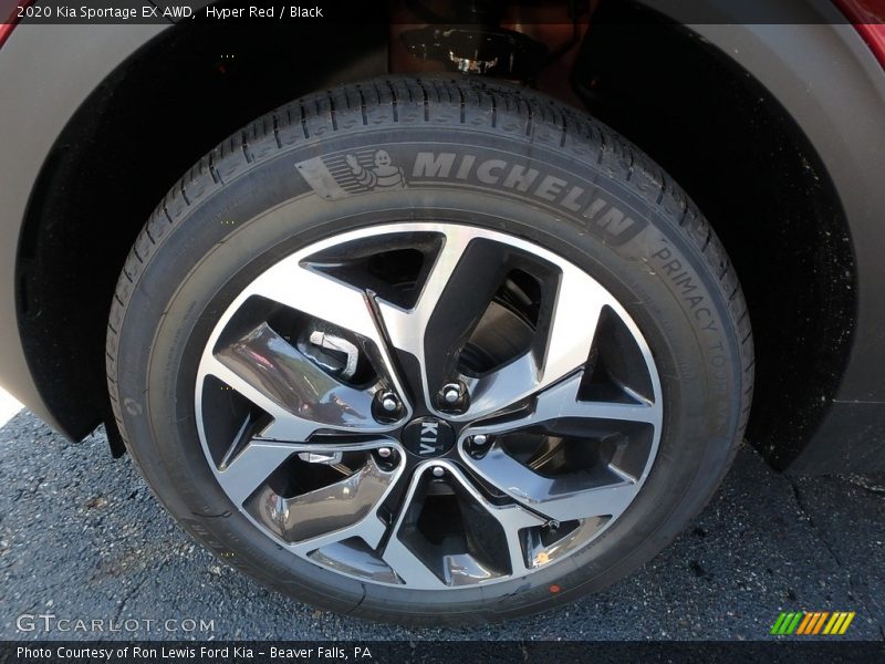 Hyper Red / Black 2020 Kia Sportage EX AWD