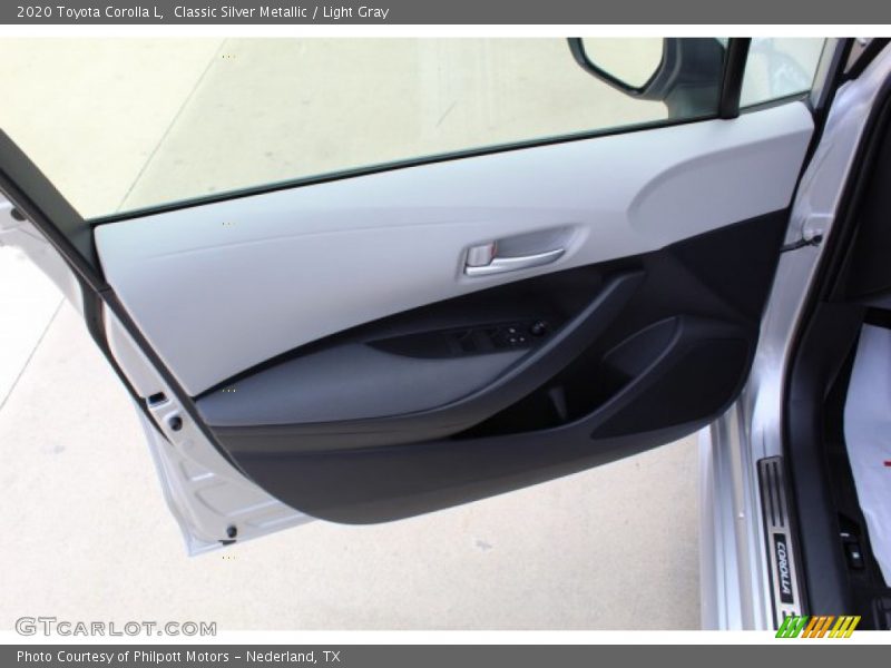 Classic Silver Metallic / Light Gray 2020 Toyota Corolla L