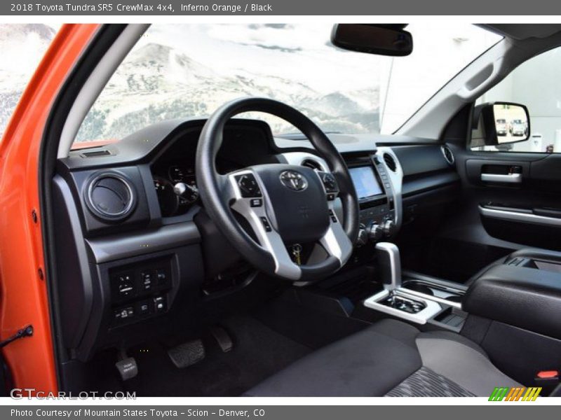 Inferno Orange / Black 2018 Toyota Tundra SR5 CrewMax 4x4