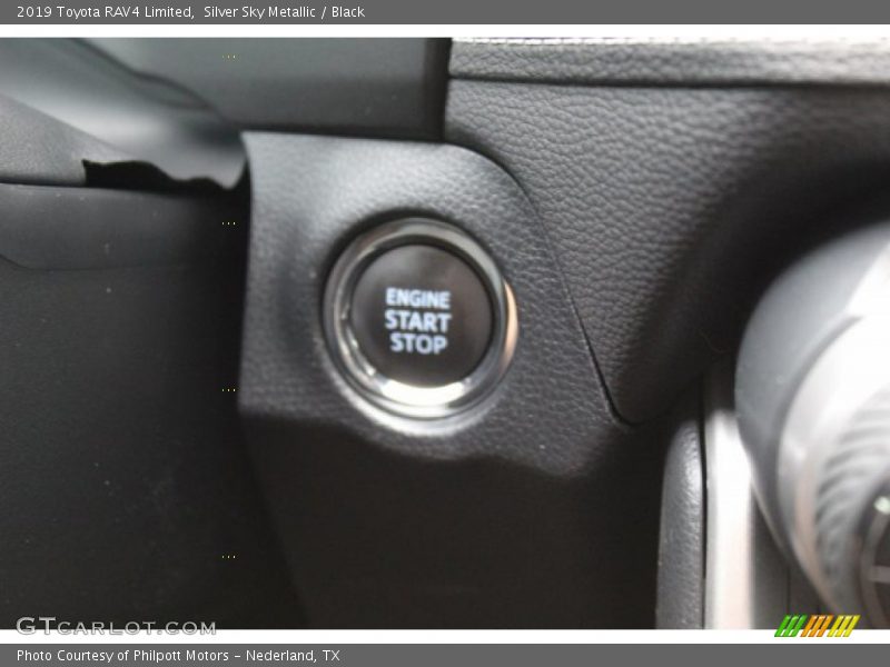 Silver Sky Metallic / Black 2019 Toyota RAV4 Limited