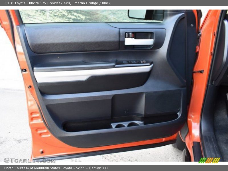 Inferno Orange / Black 2018 Toyota Tundra SR5 CrewMax 4x4