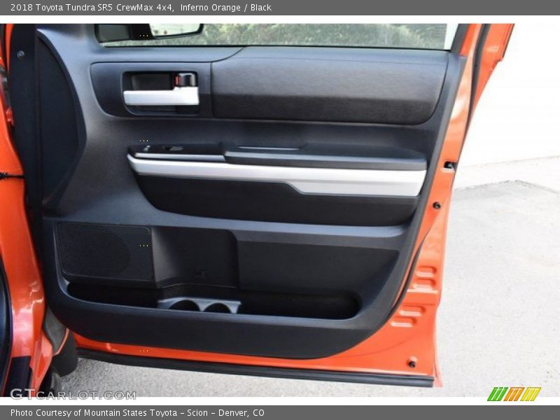 Inferno Orange / Black 2018 Toyota Tundra SR5 CrewMax 4x4
