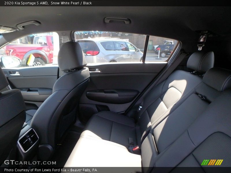 Snow White Pearl / Black 2020 Kia Sportage S AWD