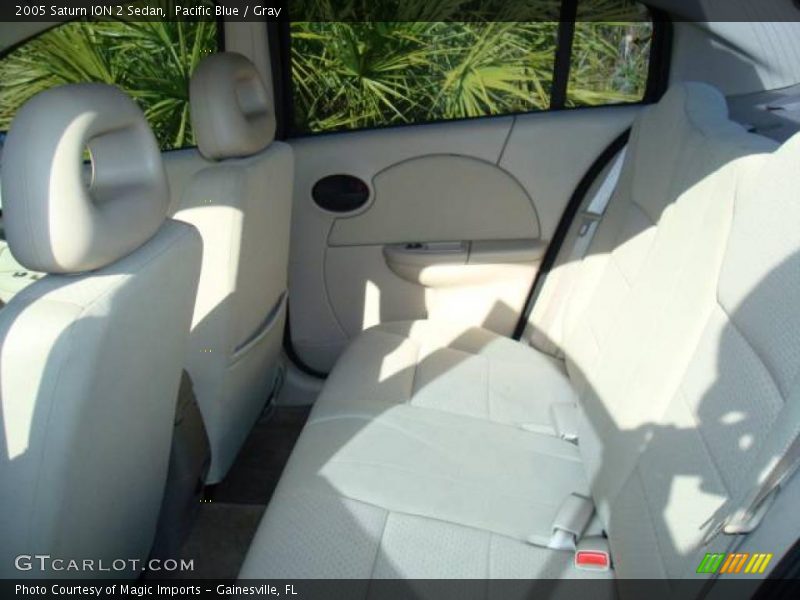 Pacific Blue / Gray 2005 Saturn ION 2 Sedan