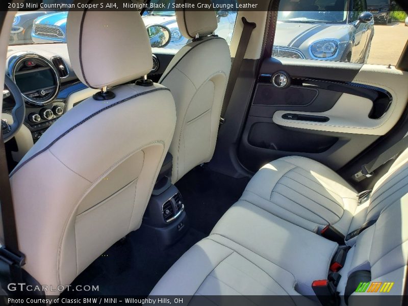 Midnight Black / Satellite Gray Lounge Leather 2019 Mini Countryman Cooper S All4