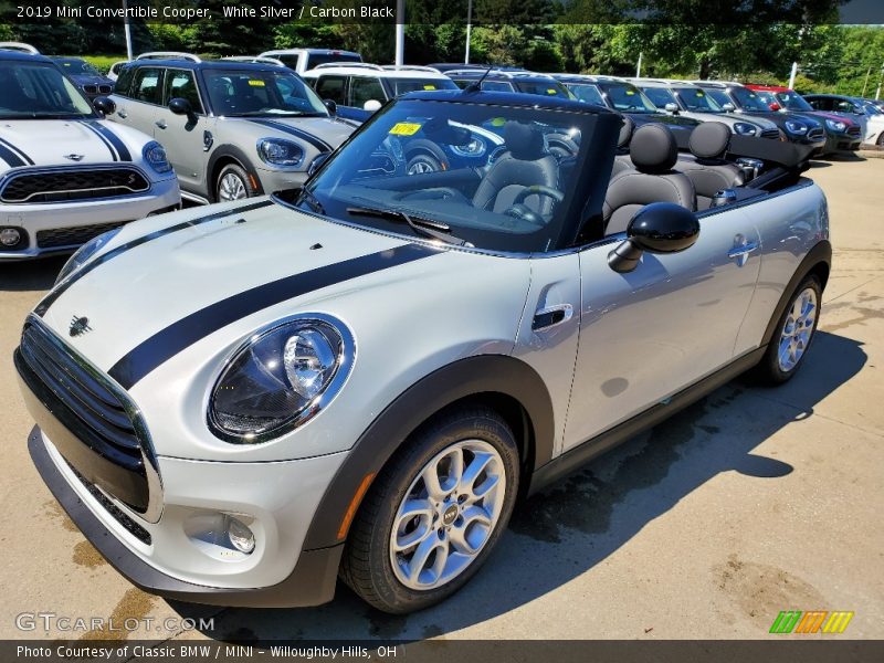  2019 Convertible Cooper White Silver