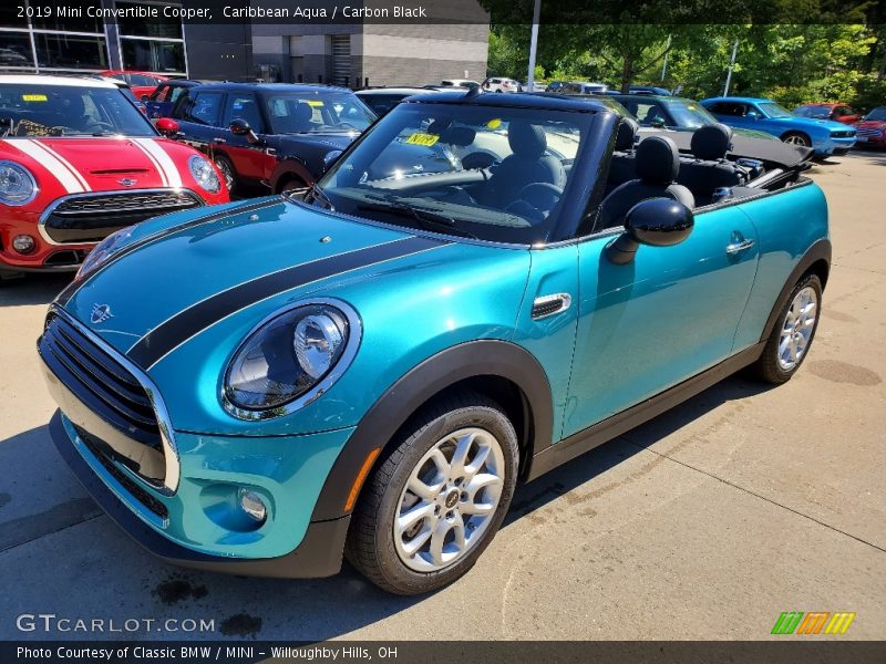 Front 3/4 View of 2019 Convertible Cooper