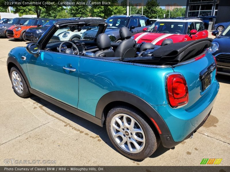 Caribbean Aqua / Carbon Black 2019 Mini Convertible Cooper