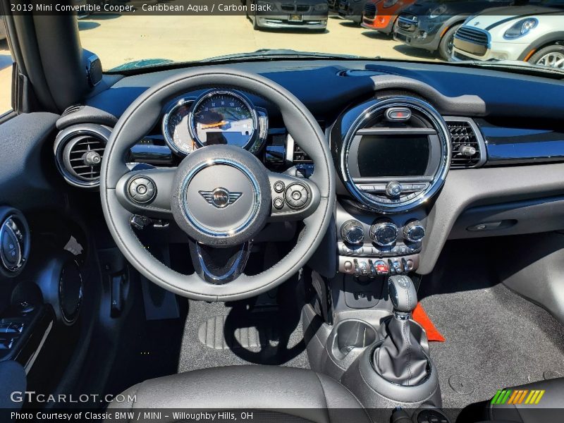 Caribbean Aqua / Carbon Black 2019 Mini Convertible Cooper