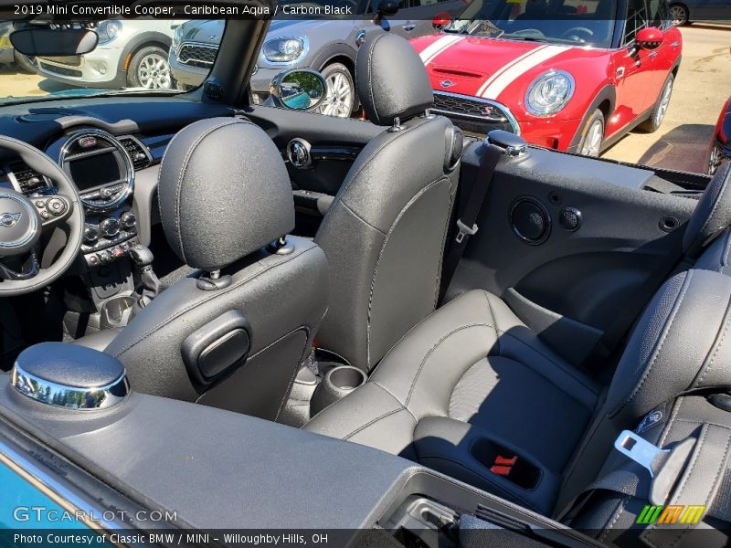Caribbean Aqua / Carbon Black 2019 Mini Convertible Cooper