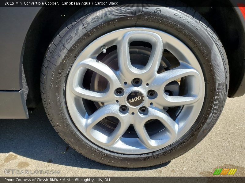 Caribbean Aqua / Carbon Black 2019 Mini Convertible Cooper