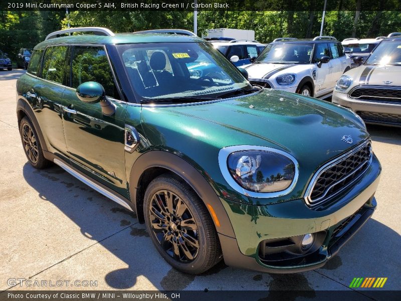 British Racing Green II / Carbon Black 2019 Mini Countryman Cooper S All4