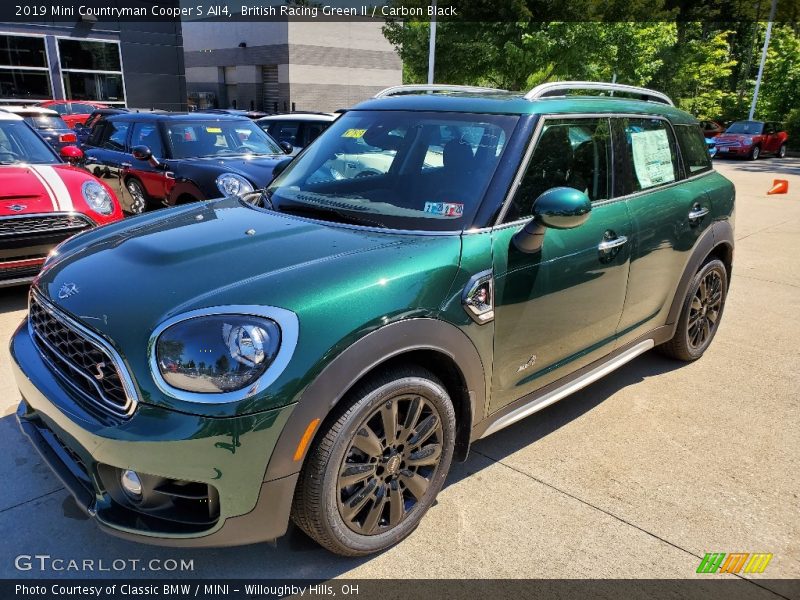 British Racing Green II / Carbon Black 2019 Mini Countryman Cooper S All4